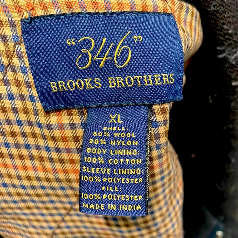 Brooks Brothers “346” Men’s Winter Coat
